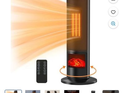 23 INCH OSCILLATING FAN HEATER