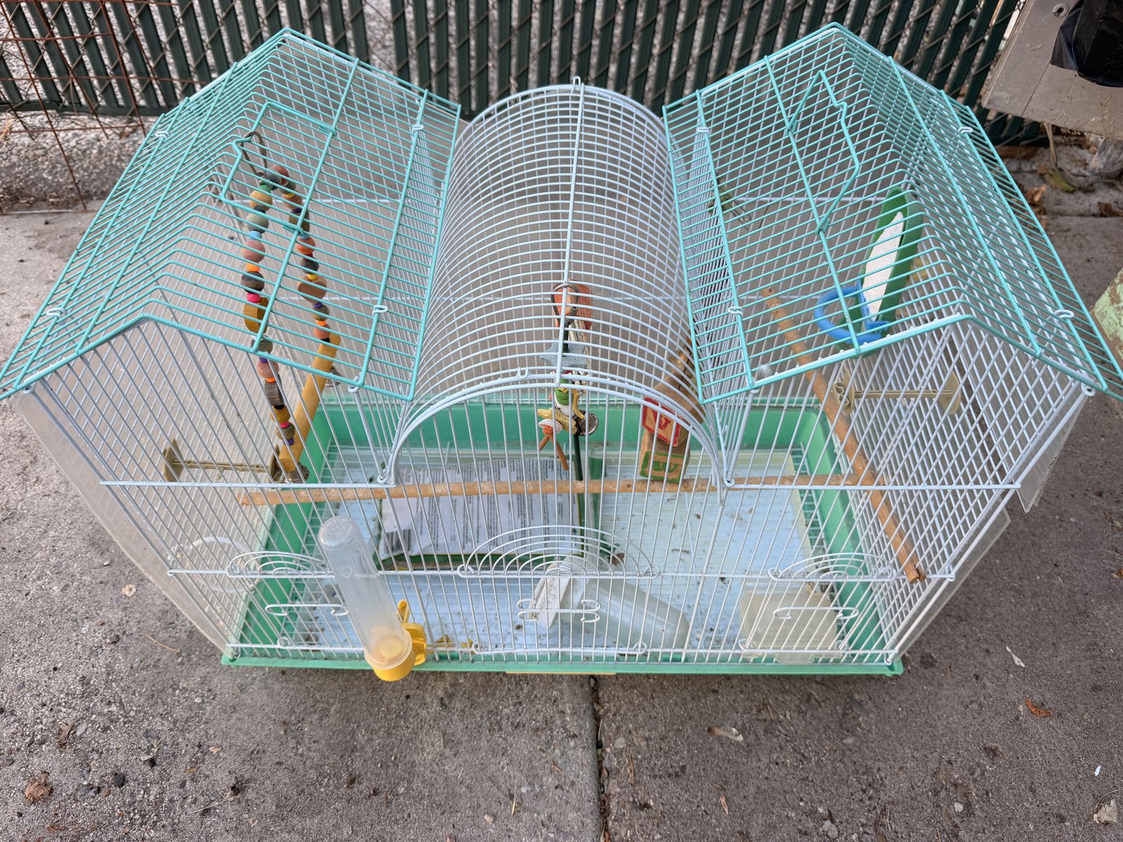 Upgraded birdcage for sale..