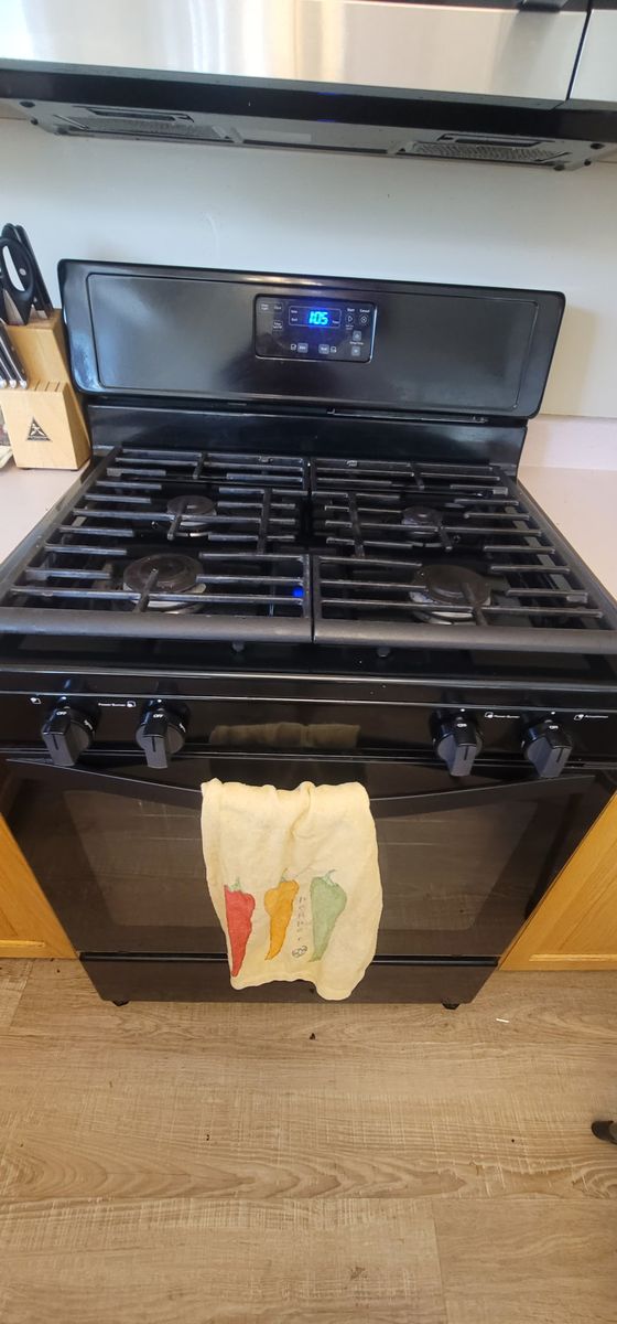 Gas oven and stove