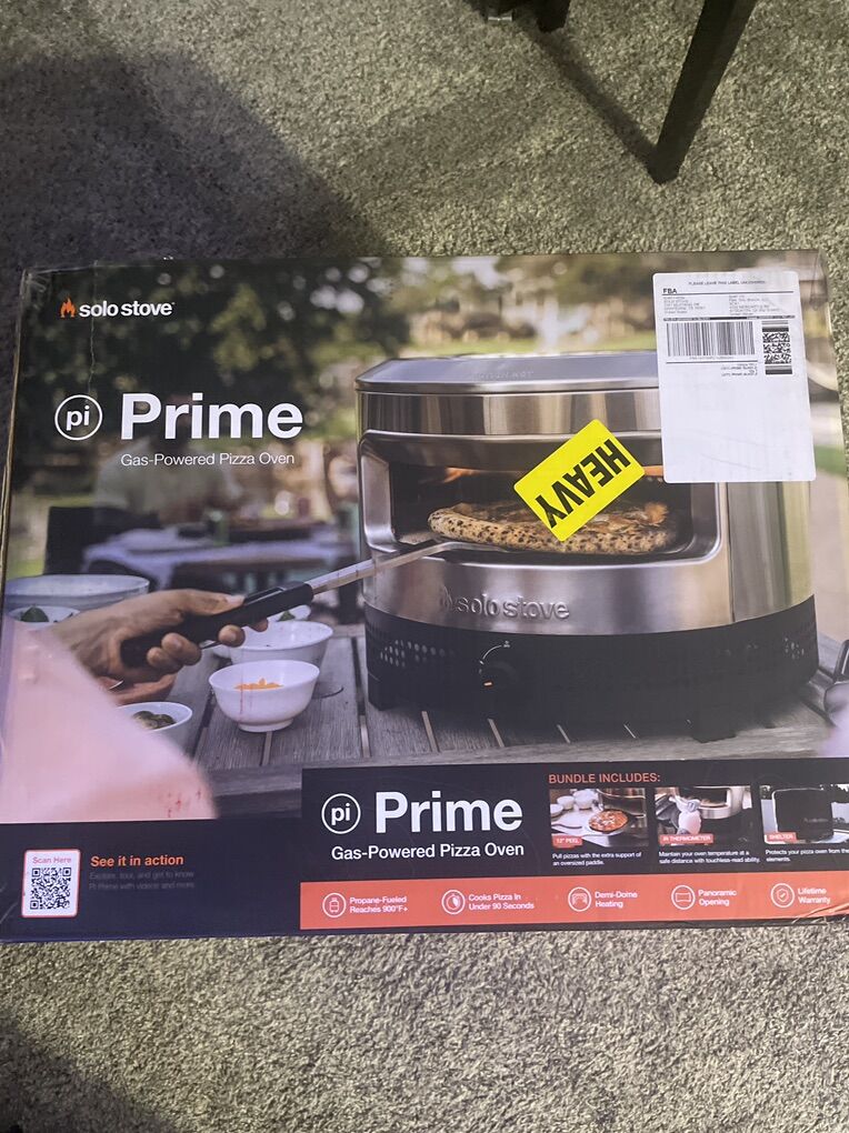 Pi Prime Solo Stove Gas Powered Pizza Oven