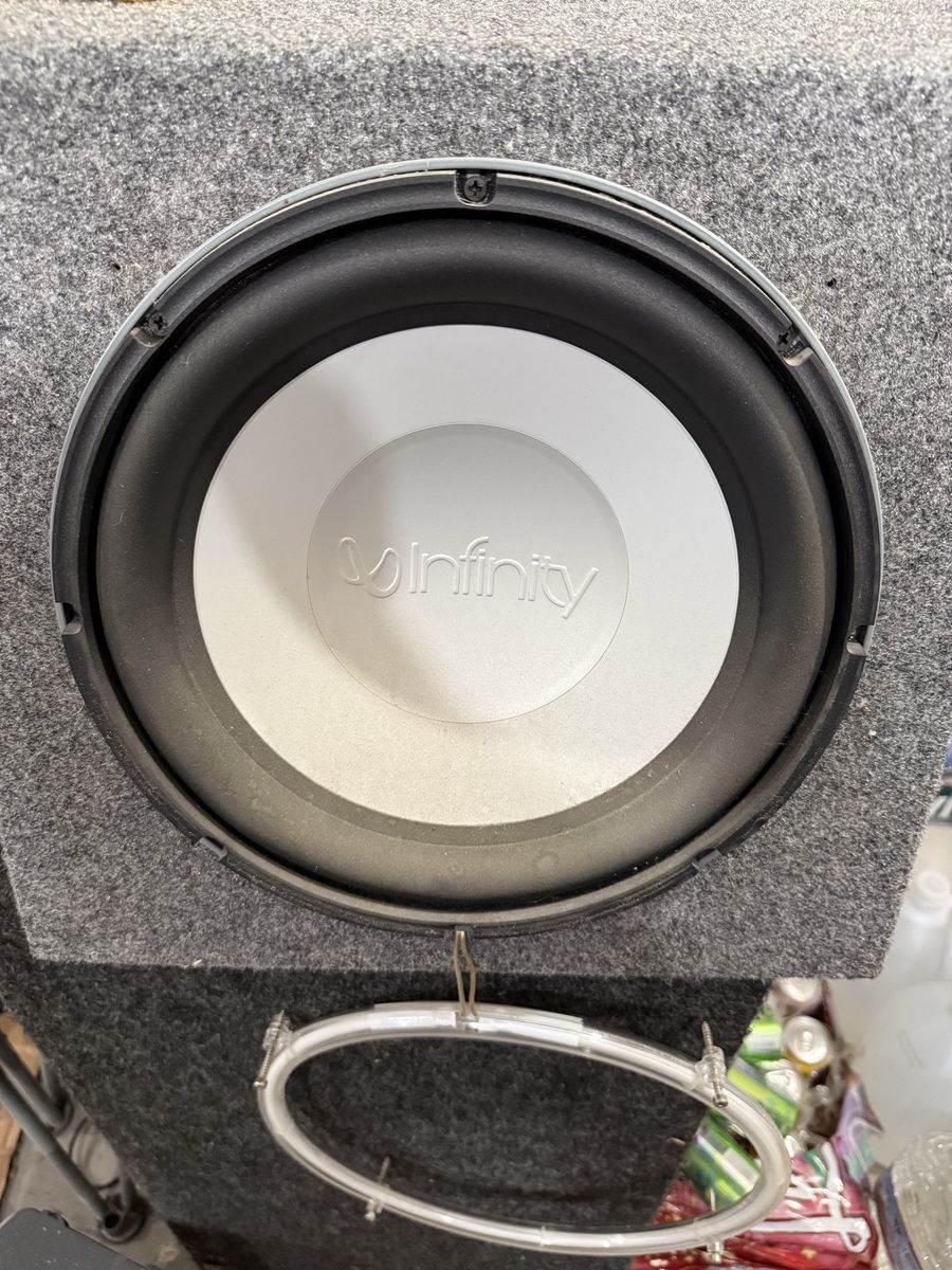 Infinity Kappa Perfect 12.1 12" Subwoofer with Enclosure - Used Car Audio Sub
