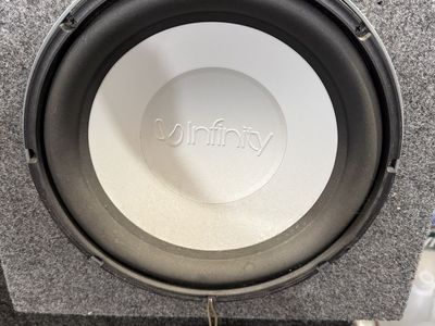 Infinity Kappa Perfect 12.1 12" Subwoofer with Enclosure - Used Car Audio Sub