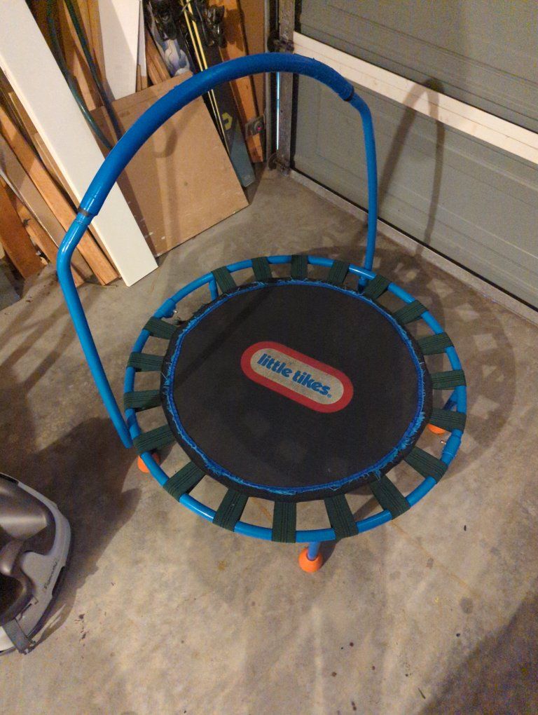 little Tikes trampoline
