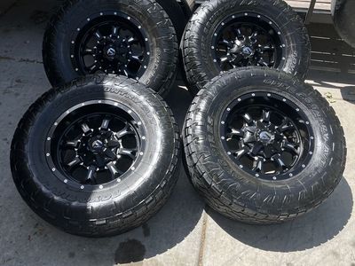 Fuel wheels and tires 8x6.5