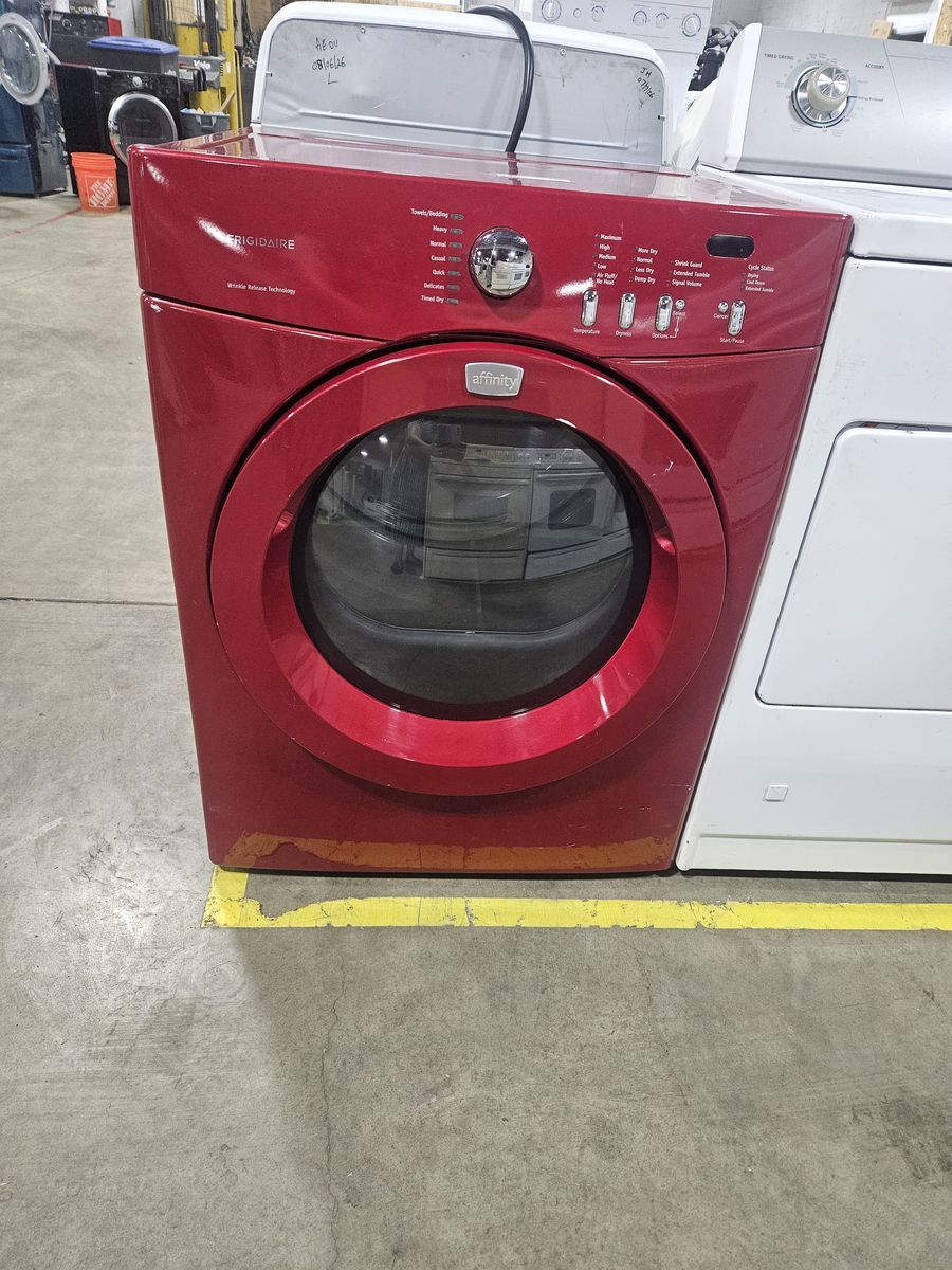 Frigidaire Affinity Front Load Electric Dryer - Red