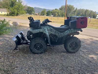 2005 Kawasaki Brute 750 with plow and extra accessories