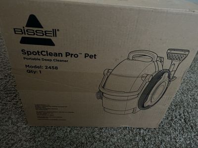 Bissell SpotClean Pro Pet Portable Deep Cleaner Model 2458