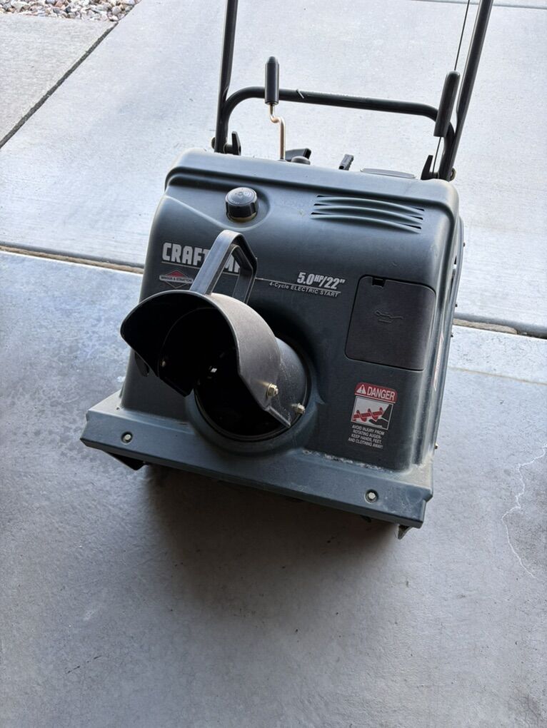 Craftsman Snowblower