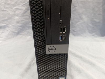 Dell OptiPlex 5070 SFF Desktop PC Intel Core i5-9500 3.00 GHz 8GB RAM 256GB NVMe Windows 11 Pro
