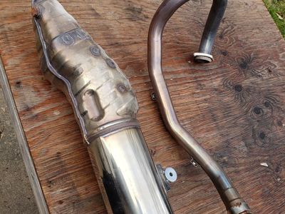 2021 Suzuki DR650 Factory Exhaust & Header in Perfect Condition