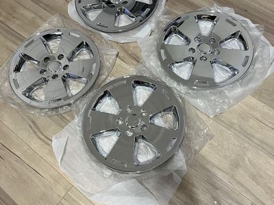 4 new Chrome Wheel Skins 2006-2012 Chevy Impala