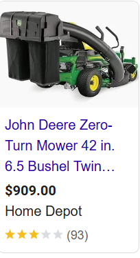 Zero-Turn Mower 42 in. 6.5 Bushel Twin Bagger