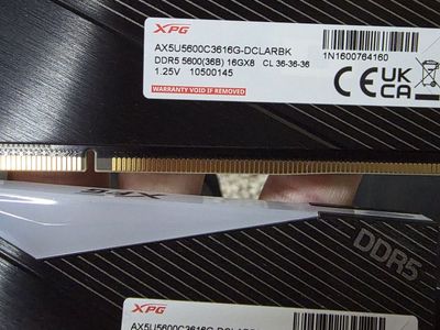 DDR5 32GB RAM - ADATA XPG Lancer