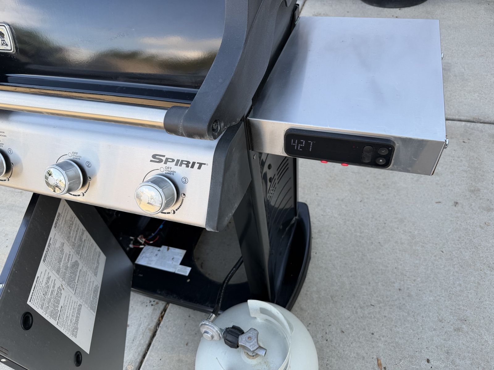 Weber Spirit EX-315 Black Propane Grill