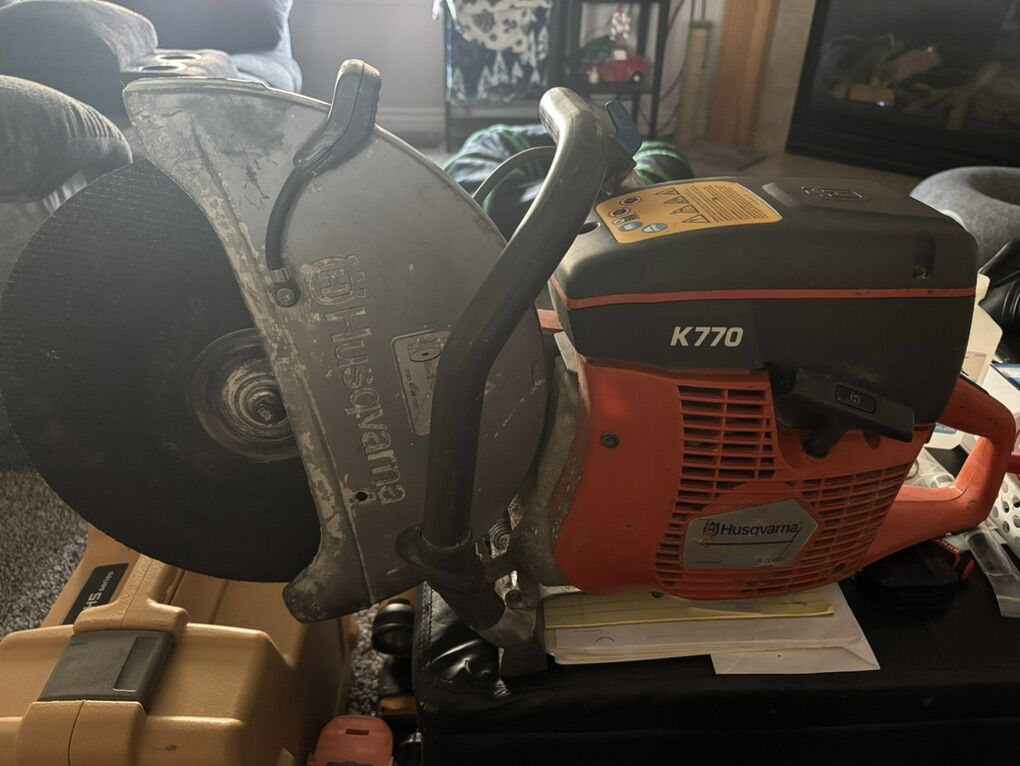 Like New Husqvarna K770 Demolition Sa