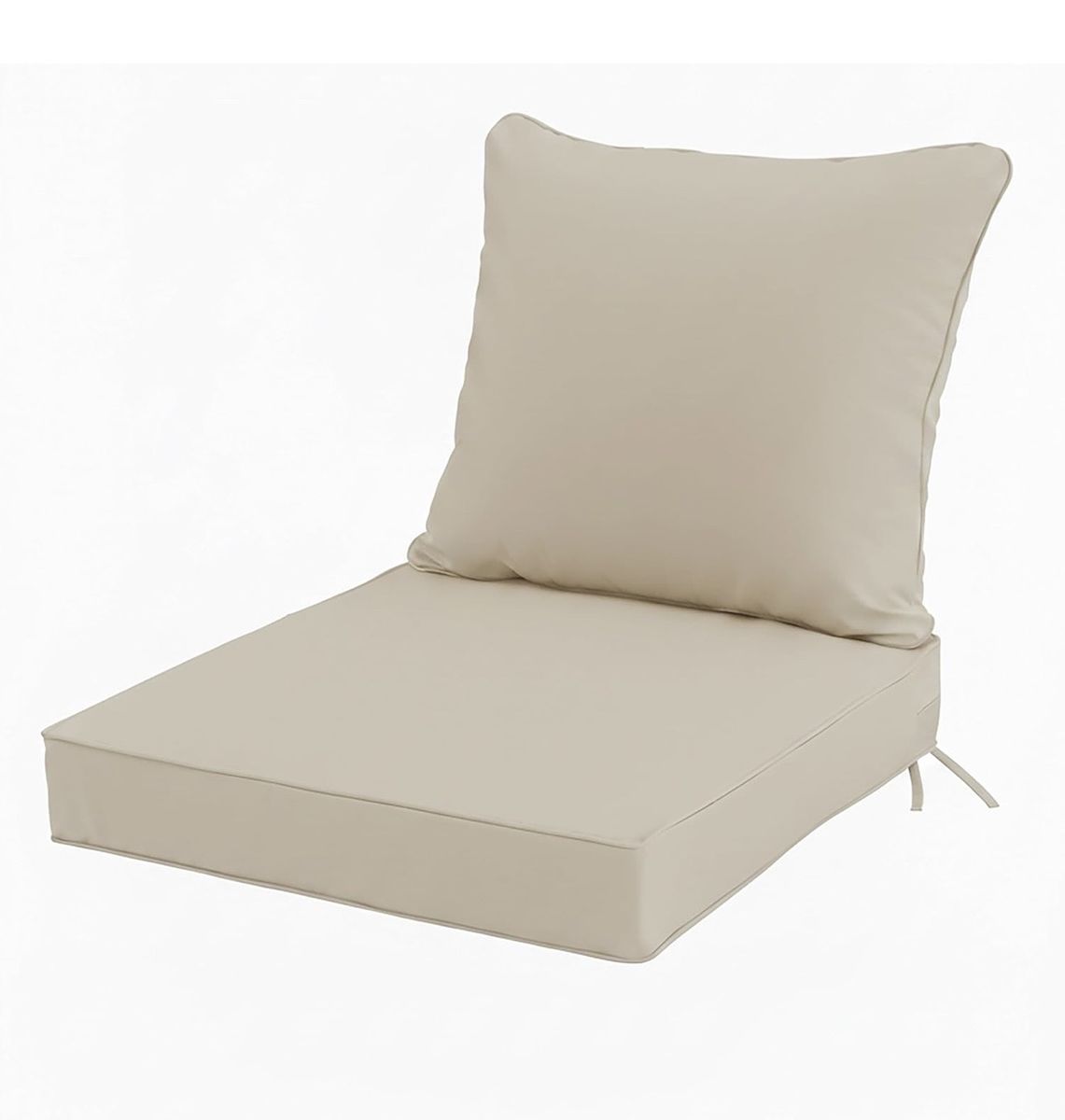 NEW 24x24 Inch Outdoor Chair Cushion with Removable Cover