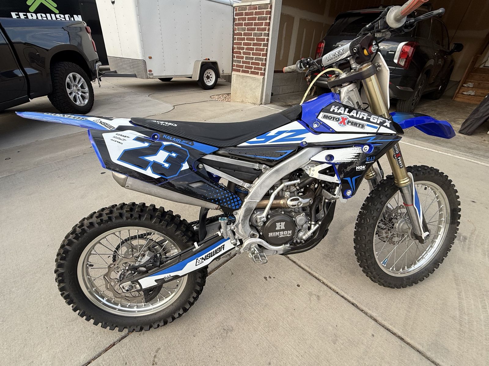 2015 Yamaha YZ250FX Dirt Bike - 4-Stroke, Recently Serviced Forks