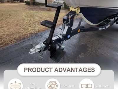 Boat Trailer Tongue Steps