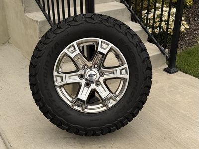 Ford F150 Rims and Tires 275/65R18 Bfgoodrich Ko3 Load E Like new