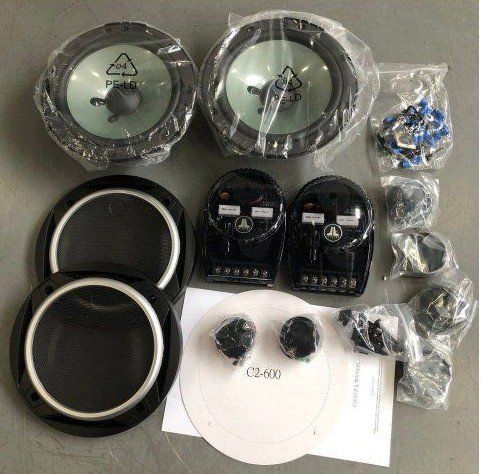 JL Audio C2-600X Evolution C2 Series 6  2-Way Coaxial Car Speakers (New, Open Box)