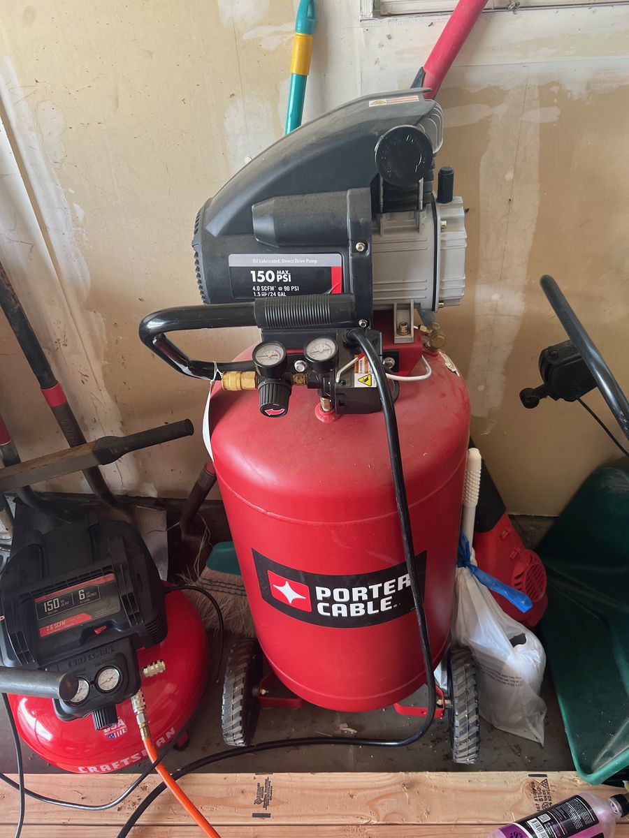 Porter Cable 150 PSI 24 Gallon Compressor