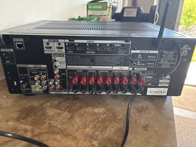 Pioneer VSX-1130-K 7.2-Channel 4K Ultra HD AV Receiver with Dolby Atmos & HDR Support