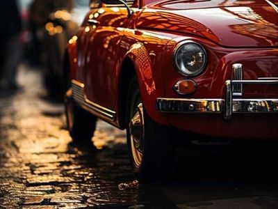Classic Red Car (Unknown Make/Model)