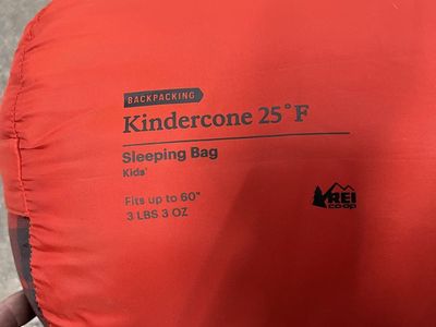 REI Co-op Kindercome 25°F Kids' Backpacking Sleeping Bag - Fits up to 60", 3lbs 3oz
