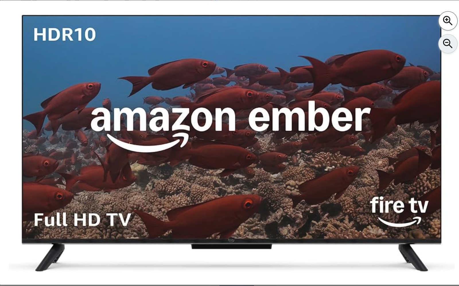 Newly refurbished, Amazon Ember 40" 2-Series with Fire TV HD smart TV with Alexa Voice