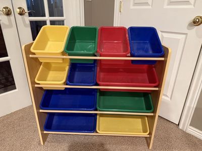 Kids 4-tier organizer