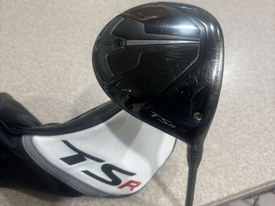 Titleist TSR3 Driver 8” with Tensei K Black 65 Flex-X Shaft and Golf Pride CP2 Pro Jumbo Grip