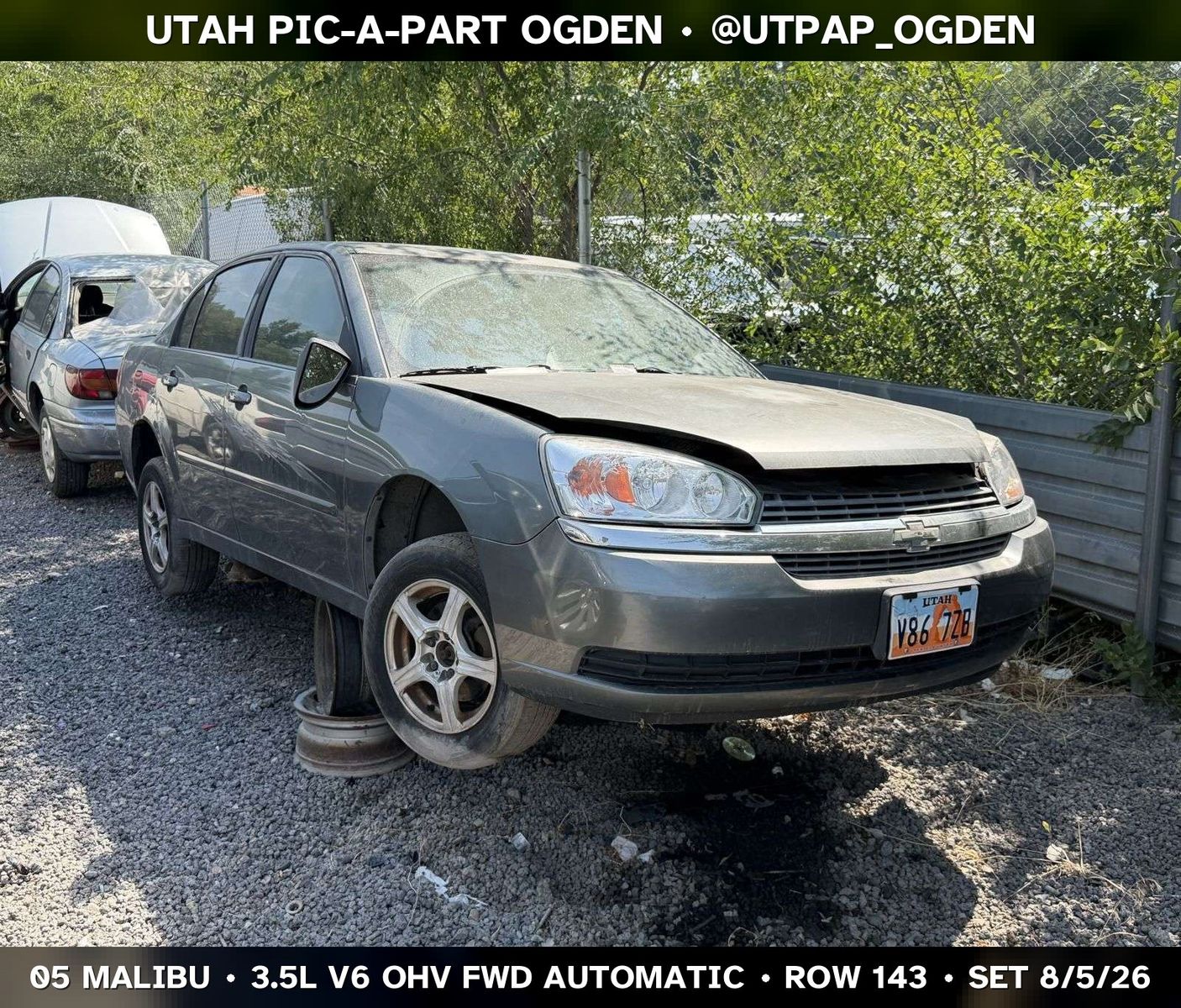 Just In! 2005 Chevrolet Malibu Parts - UTPAP Ogden