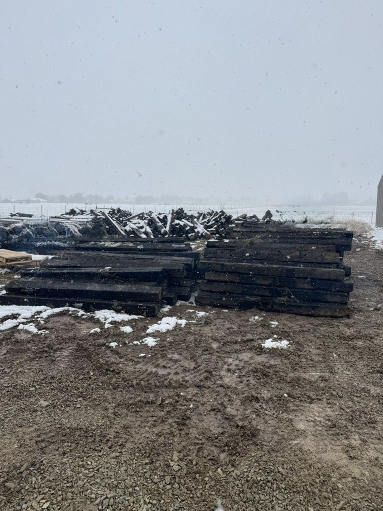 8' & 9' Railroad Ties