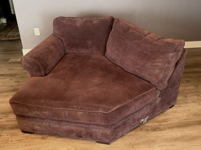 Purple Sectional Sofa Pieces