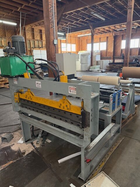 51" x 22 ga Cut to Length Line