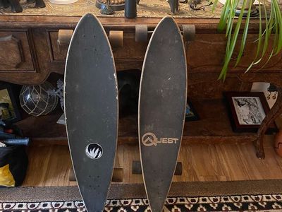 Long boards 40” (2) Paradise & Quest. Both ready for some street surfing $100 both