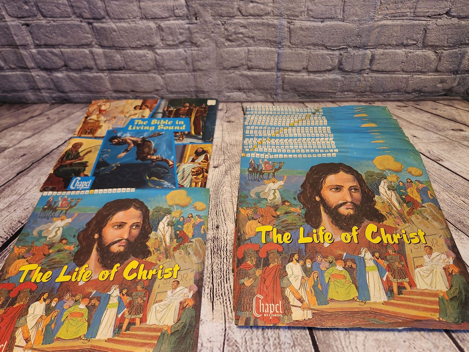 Vinyl LP’s,”The Life of Christ”