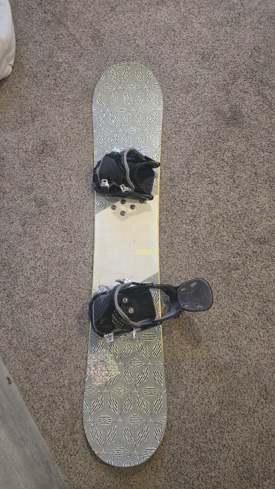 Burton Snowboard and Bindings