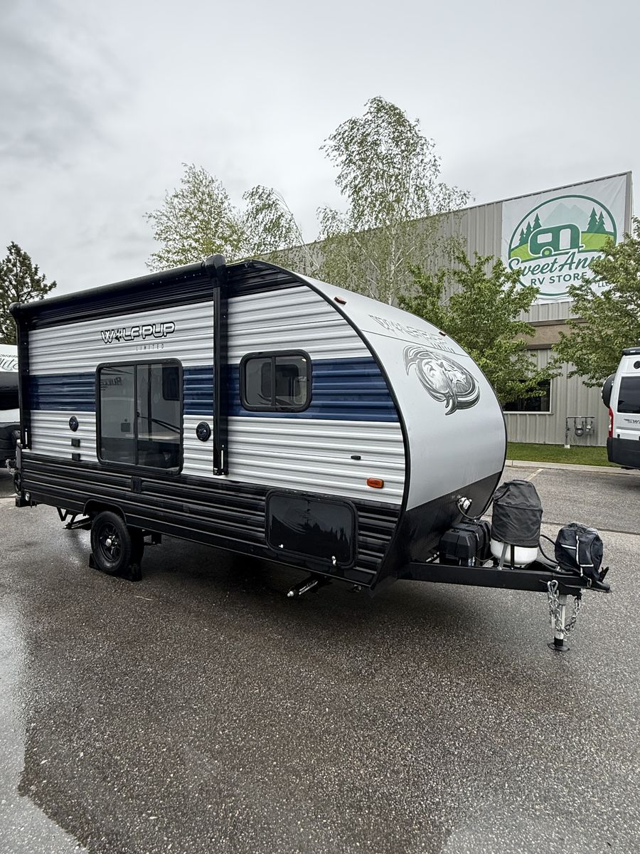 2021 Forest River Cherokee Wolf Pup 14CC Couples Coach Travel Trailer