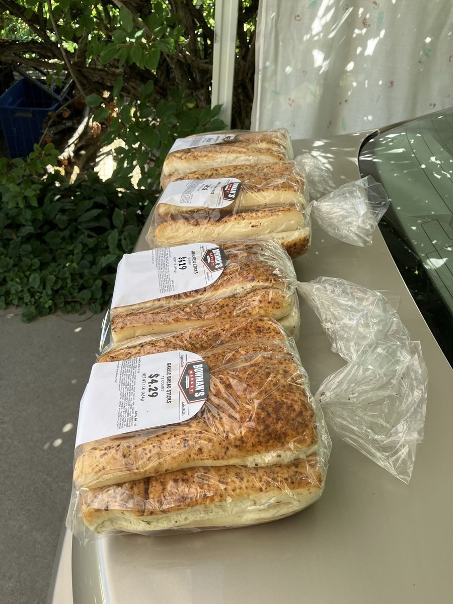 Free Garlic Bread Sticks