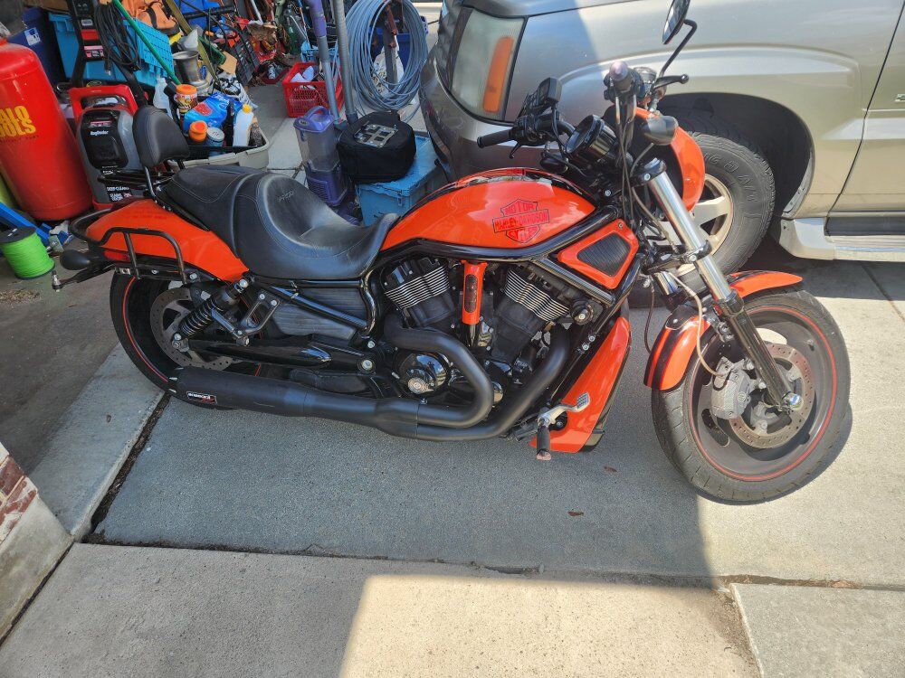 Motorcycle. 2009 Harley VROD