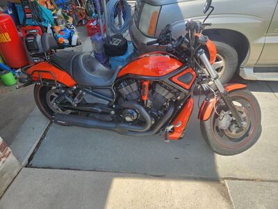 Motorcycle. 2009 Harley VROD