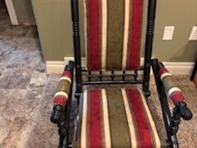 Vintage Spindle Rocking Chair