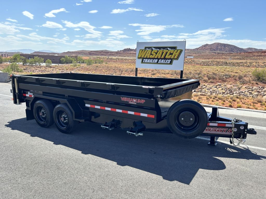 2026 Midsota 7 X 16 HD Versa Dump with Side Door 17.6K