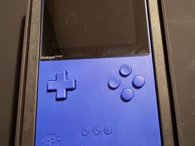 Analogue Pocket blue in box with screen protector
