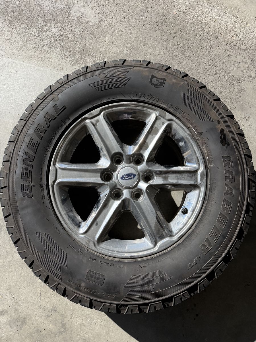 Ford F-150 Stock OEM Tires and Rims