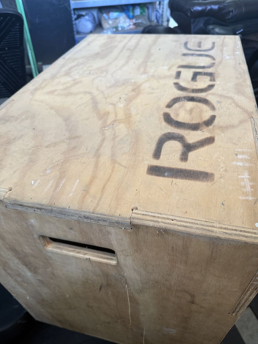 ROGUE FLAT PACK GAMES BOX - 3-IN-1 WOOD PLYO BOX