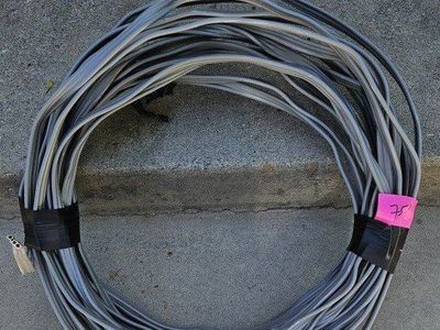New 12/3 underground electrical wire 75'
