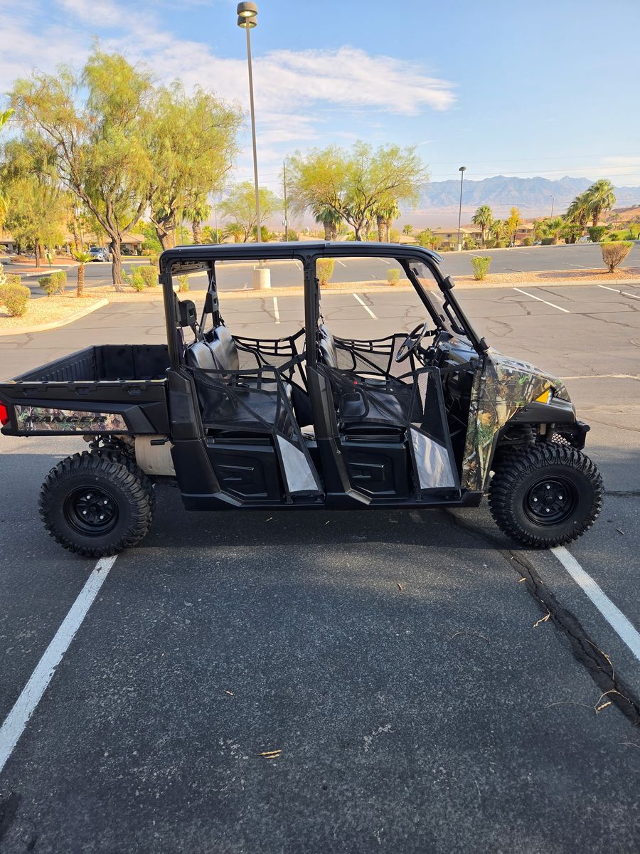 Polaris Ranger 4-Seater UTV with Utility Trailer Bundle