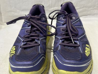 Hoka Stinson 3 Wmns 9 purple/yellow running shoes